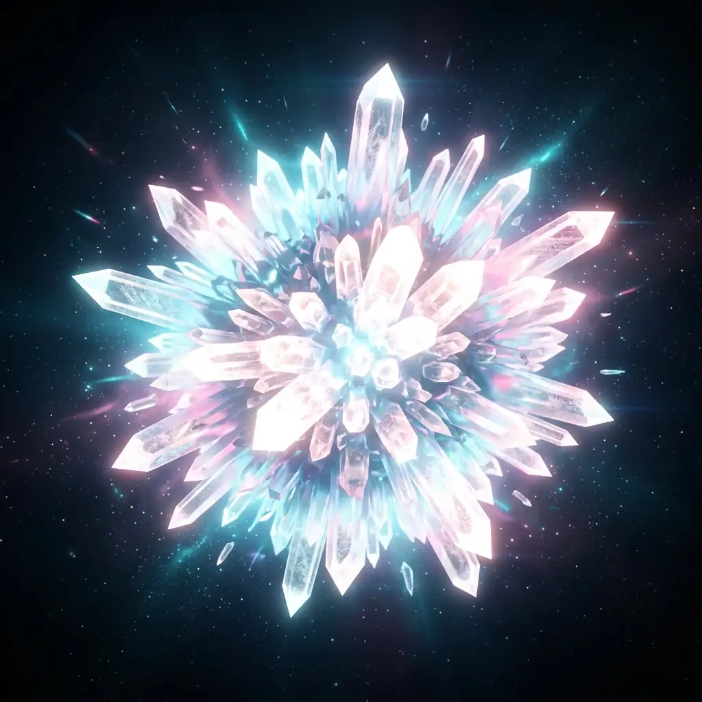 Glowing Lumina Crystals